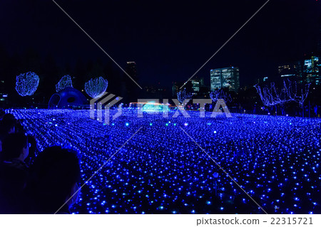Christmas illumination of Tokyo Midtown 22315721