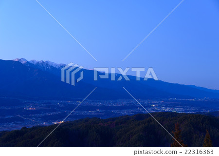 Night view of Nagano Iida 22316363
