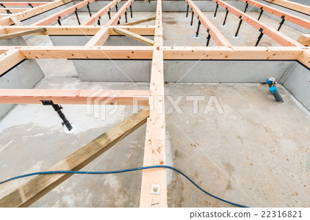 Footing of the building 22316821