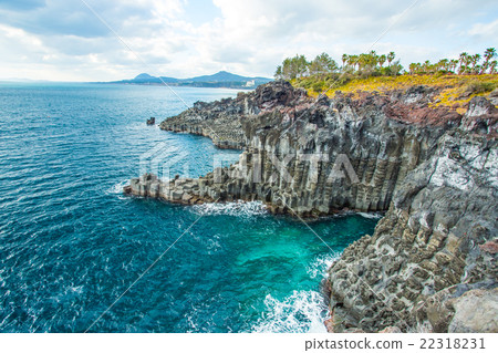 Jungmun Daepo in Jeju Island, South Korea Jungmun Daepo in Jeju Island, South Korea 22318231