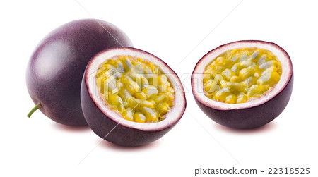 Passionfruit maraquia double options isolated Passionfruit maraquia double options isolated 22318525