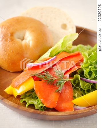 Bagel lunch plate Bagel lunch plate 22320508