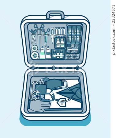 illustration of medical supplies, drugs, pills illustration of medical supplies, drugs, pills 22324573