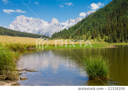 Beautiful alpine panorama 22326200