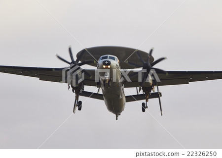 E-2C Hawkeye Early Warning aircraft Atsugi airfield 22326250