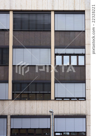 Facade of modern building (fragment). Facade of modern building (fragment). 22328221