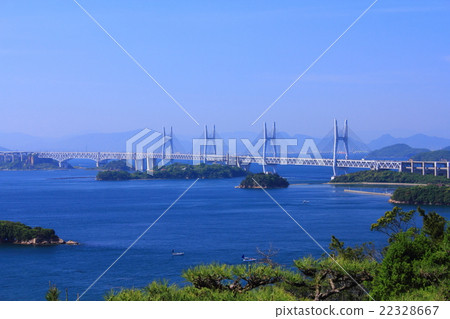 Seto Ohashi Bridge "Tesetsukishima Bridge" Seto Ohashi Bridge "Tesetsukishima Bridge" 22328667