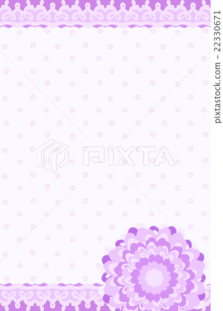 花和鞋帶的時興的明信片圖像 22330671