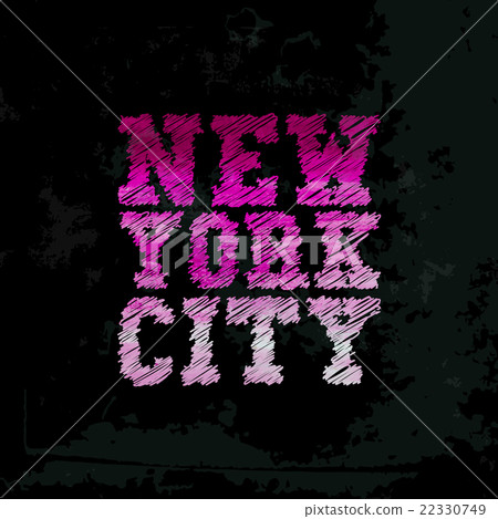 Vintage new york typography t-shirt graphics 22330749