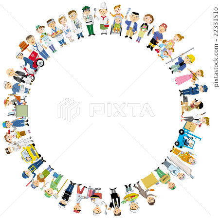 Working people gathering 22331510