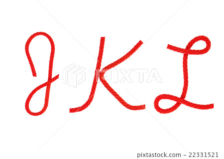 Red fiber rope 22331521