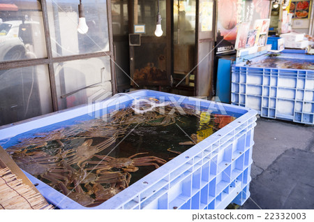 Sapporo Municipal wholesale Market outside market (crab no Ike) Sapporo Municipal wholesale Market outside market (crab no Ike) 22332003