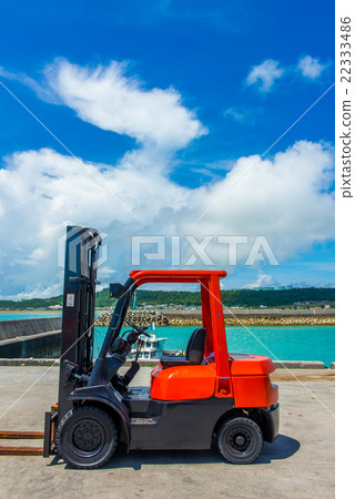 Port forklift 22333486