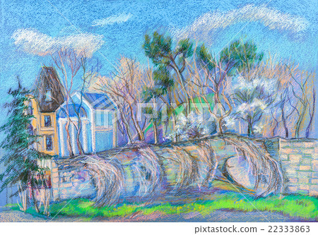 Panorama of mountains 22333863