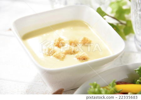 湯玉米湯Potage Crout早餐 22335683