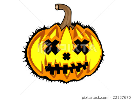 Pumpkin of halloween isolated on white background Pumpkin of halloween isolated on white background 22337670