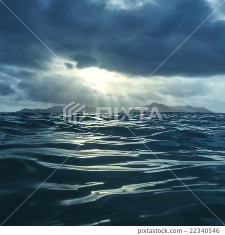 Indian Ocean, Island, Sunset Indian Ocean, Island, Sunset 22340546