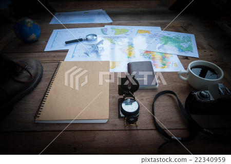 Planning vacation concept Planning vacation concept 22340959