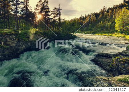 River in Norway River in Norway 22341827