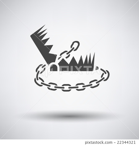 Bear hunting trap icon Bear hunting trap icon 22344321