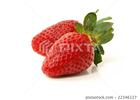 Fresh strawberries isolated on white background Fresh strawberries isolated on white background 22346127