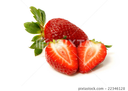 Fresh strawberries isolated on white background Fresh strawberries isolated on white background 22346128