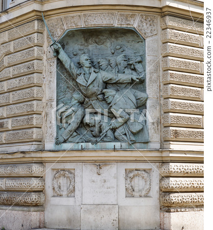 Memorial wall of World War I in Budapest, Hungary. Memorial wall of World War I in Budapest, Hungary. 22346937