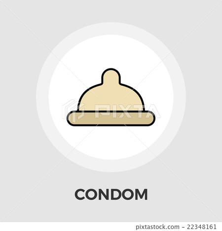 Condom Vector Flat Icon 22348161