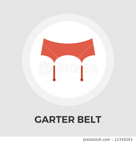 Garter belt vector flat icon 22348261
