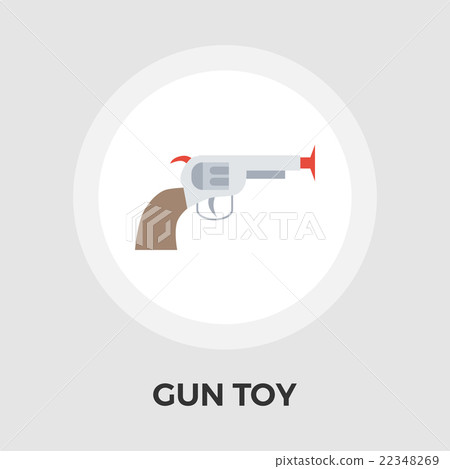 Gun Toy Flat Icon Gun Toy Flat Icon 22348269
