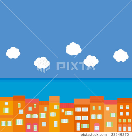 Townscape ocean clouds Townscape ocean clouds 22349270