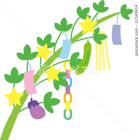 Tanabata Festival竹條紋 22349914