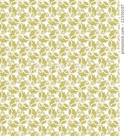 Floral Fine Seamless Pattern 22350287