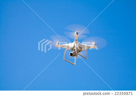 Drone flying in the sky 22350871