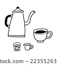 Coffee and coffee kettle 22355263