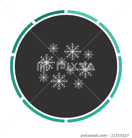 snowflakes computer symbol 22355827