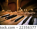Old broken piano 22356377