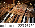 Old broken piano 22356379