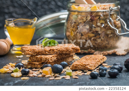 Granola bar from homemade 22358124