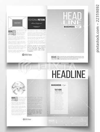 Set of business templates for brochure, magazine Set of business templates for brochure, magazine 22359892