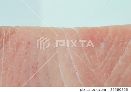 Tuna sashimi white background 22360866