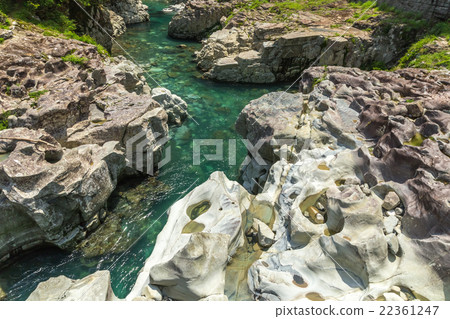 瀑布周圍的風景 22361247