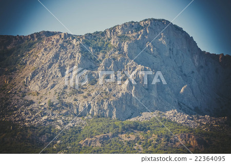 front view of a cliff front view of a cliff 22364095