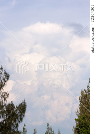White clouds and rain clouds White clouds and rain clouds 22364305