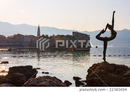 View of old city in Budva View of old city in Budva 22365694