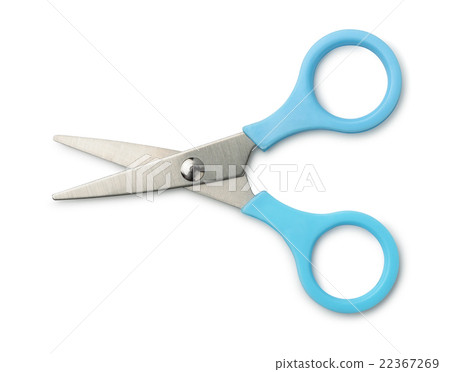 Blue scissors 22367269