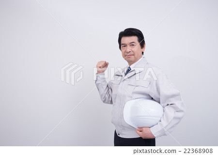 Male male worker (Guts pose) Male male worker (Guts pose) 22368908