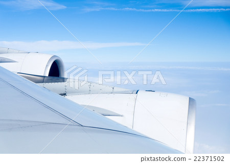 view from airplane 22371502