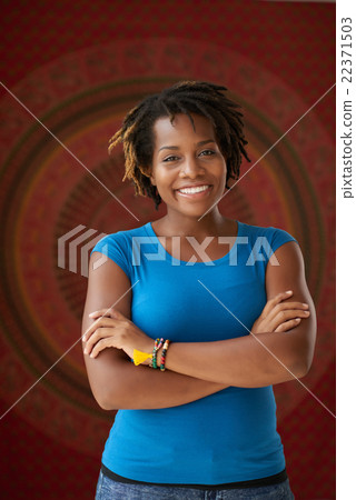 Cheerful woman 22371503