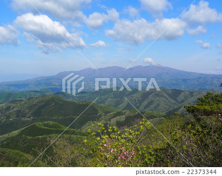 Akagiyama from the summit of Narukami 22373344